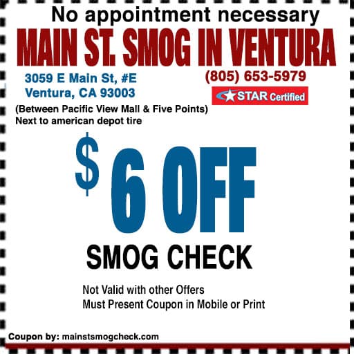 Smog Check Coupon